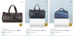 Lavie Sport Duffel Bags upto 87% Discount