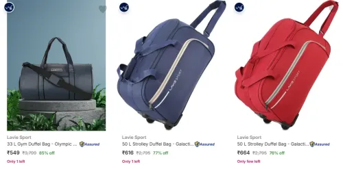 Image of Lavie Sport Duffel Bags at minimum 71% Discount