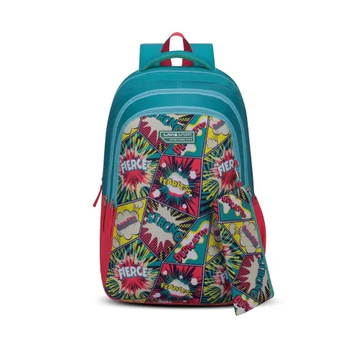 Image of Lavie Sport Fierce 36L Pink-Teal Backpack 