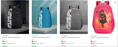 Image of Lavie Sport Laptop Bags at minimum 70% Discount