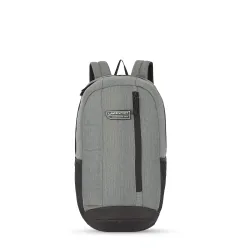 Lavie Sport 22 Litres Ledge Casual 3 Compartment Backpack | Premium 3 Compartment Backpack For Unisex - Grey