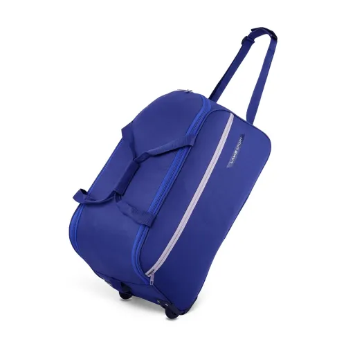 Image of Lavie Sport Polyester Lino M Medium Size 57 Cms Duffle Wheeler Bag|2 Wheel Duffle Bag|Duffle Bag With Adjustable Handle,