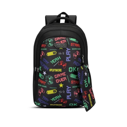 Image of Lavie Sport Play 36L Black Backpack 