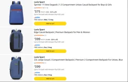 Lavie Sport Sprinter 11L Backpack Upto 80% OFF