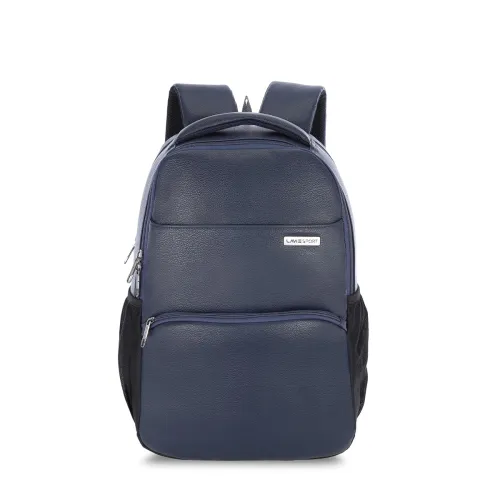 Image of Lavie Sport 45cm Mode Gear Business 30 Litres Backpack with Laptop Sleeve | Vegan Leather Business Casual Backpacks for 