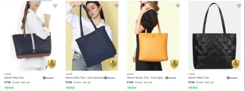 Image of lavie Tote Women's Handbags upto 85% discount 