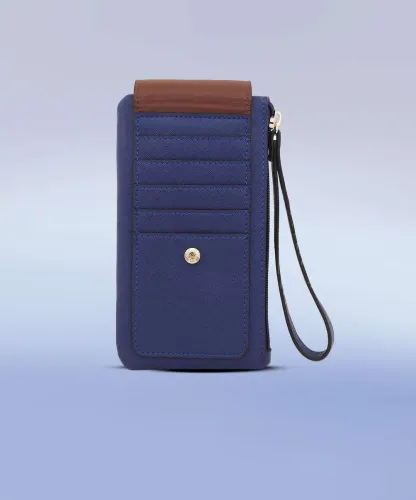 Image of LAVIE Women Casual Blue Artificial Leather Wallet