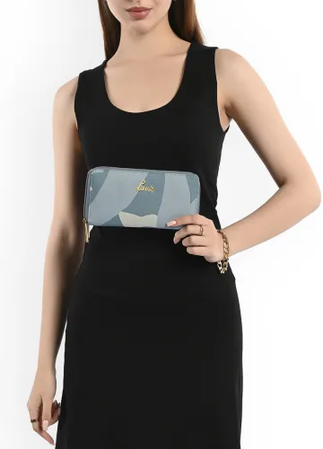 Image of LAVIE Women Casual Green Artificial Leather Wallet (8 Card Slots)