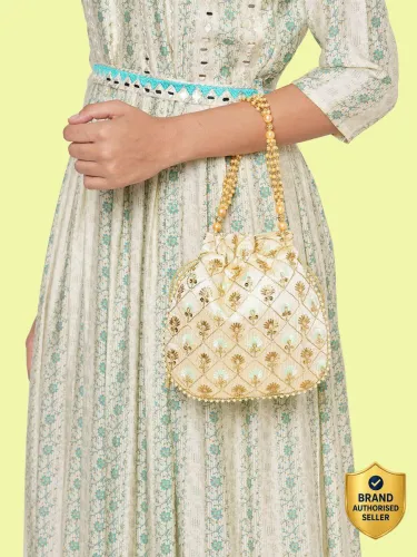 Image of LAVIE Women Green Potli