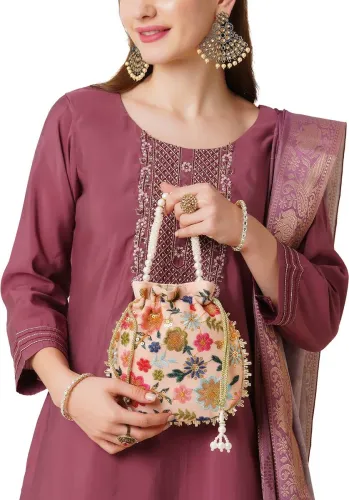 Image of LAVIE  Women Pink Potli