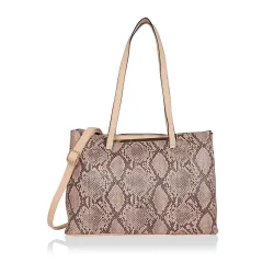 Lavie Womens Pyth Viga Medium Satchel Bag 