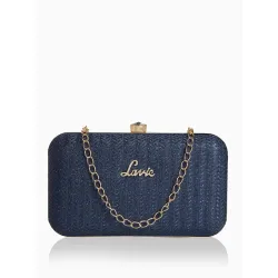 Lavie Womens Sparkle Framed Clutch | Ladies Purse Handbag