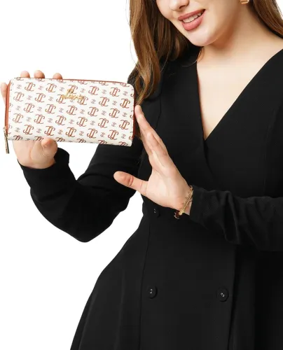 Image of Lavie Women’s White Casual Artificial Leather Wallet