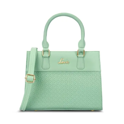 Image of Lavie Women's Bot Neline Solid Satchel Bag for Women | Satchel Handbag for Work