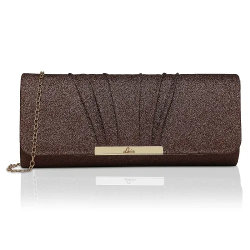 Image of Lavie Women's Framed Foldover Clutch | Detachable Chain Sling Strap