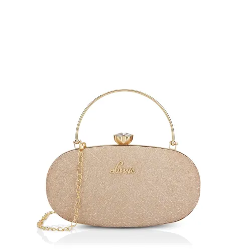 Image of Lavie Women's Jazz Ovel Handle Framed Clutch | Ladies Purse Handbag