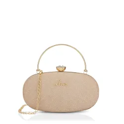 Lavie Womens Jazz Ovel Handle Framed Clutch | Ladies Purse Handbag