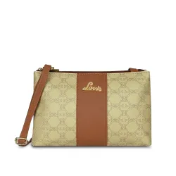 Lavie Women's Mono Lynn 2c Top Zip Cross Body Sling Bag | Ladies Purse Handbag | Gift for Women