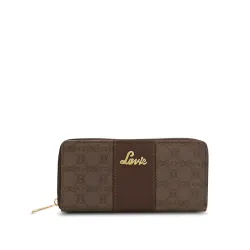Lavie Women's Sacy Wallet | Ladies Stylish Purse Bag | Zip Around Wallet | Gift for Women | Rakhi Gift for Sister