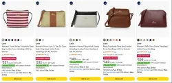 Lavie Womens Sling Bag upto 81% Discount
