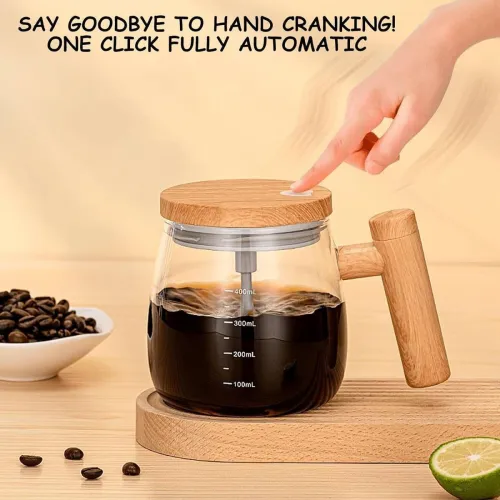 Image of LAVITRA Electric Self Stirring Coffee Mug, 500ml