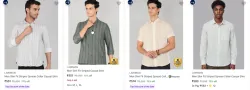 LAWMAN Casual Shirts at minimum 77% Discount