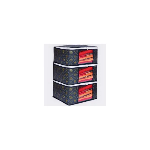 Image of LAXIS® Saree Organiser for Wardrobe Pack of 3