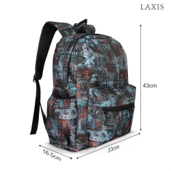 LAXIS School Backpack Compatible
