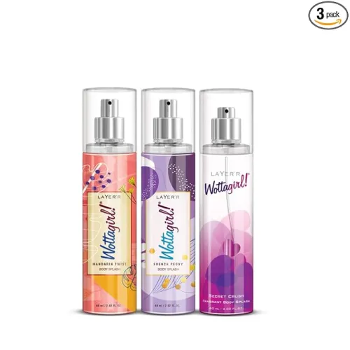 Image of Layer'r Wottagirl Body Splash Combo Pack Of 3