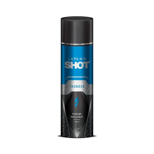 Image of Layer'r Shot Men's Thunder Body Spray 120ml