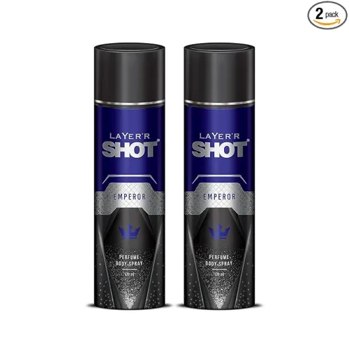 Image of Layer'r Shot Emperor Body Spray 2 x 120ml