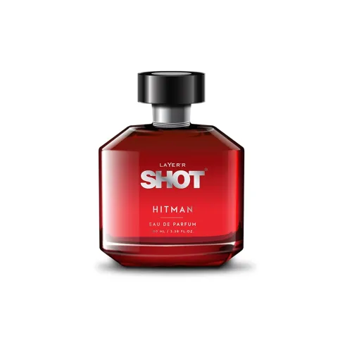 Image of Layer’r Shot Hitman Perfume for Men - 100ml | Long Lasting Eau De Parfum (EDP) | Fresh Oriental Scent with Grapefruit & 