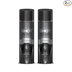Layerr Shot Leonardo Men’s Body Spray 2 x 120ml