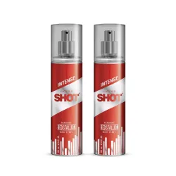 Layer’r Shot Red Stallion Body Spray Combo for Men 135ml Pack of 2 | Long-Lasting Premium Fragrance | Fougere Fresh, Ber