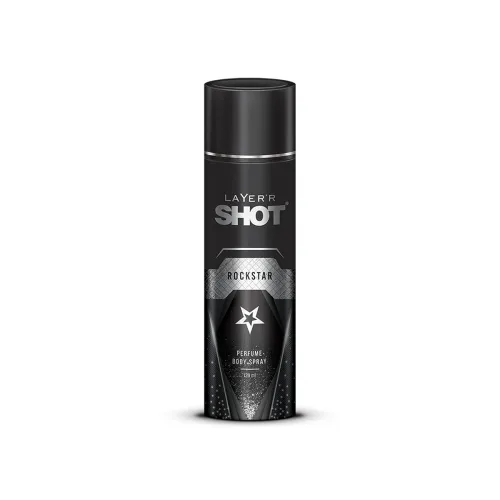 Image of Layer'r SHOT Rockstar Deodorant Body Spray 120ml