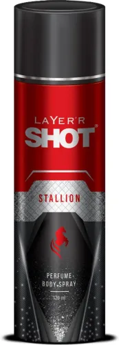 Image of LAYER'R Shot- Stallion Body Spray - For Men (120 ml)