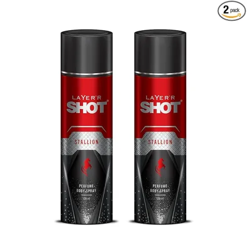 Image of Layer’r Shot Stallion Body Spray Combo for Men 120ml Pack of 2