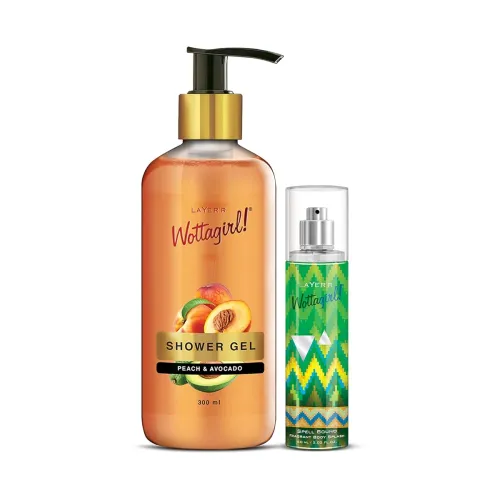 Image of Layer'r Wottagirl Combo – Shower Gel & Body Splash
