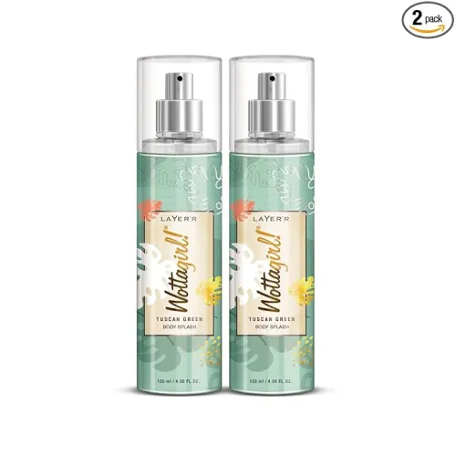 Image of Layer’r Wottagirl Tuscan Green Body Splash | 135ml (Pack of 2)