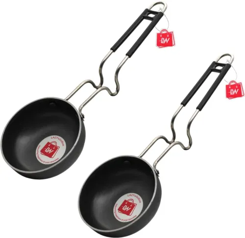 Image of LAZYwindow Iron Tadka Pan 12cm diameter 