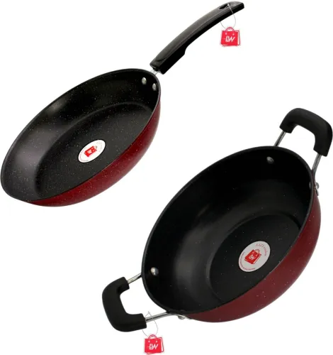 Image of LAZYwindow Nonstick Kadhai & Fry Pan Se