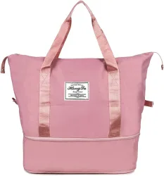 LC Store Foldable Travel Duffel Carry Luggage Bag 