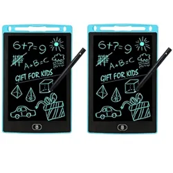 LCD Writing Tablet for Kids – 2 Pack