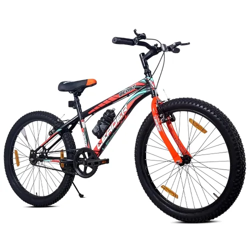 Image of Leader Beast 24T Kids MTB Cycle | Kids Cycle with Sturdy 16 Inch Frame | Without Gear Bicycle with V Brake | Ideal for 9