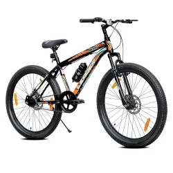 Leader Beast 26T Mountain Cycle for Men with Front Suspension and Dual Disc Brake with Complete Cycle Accessories | With