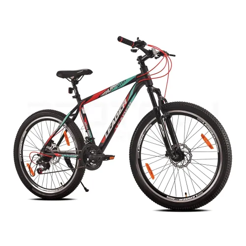 Image of Leader Highlander 26T 21-Speed Alloy MTB Cycle| Free Pan India Installation | Dual Disc Brake and Front Suspension Ideal