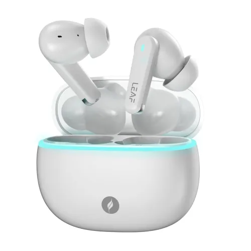 Image of Leaf Buds X121 TWS Earbuds (Pure White)