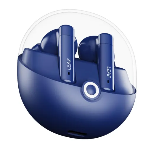 Image of Leaf Buds X514 True Wireless ANC in Ear Earbuds with AI Sound App,Active Noise Cancellation,Transparency Mode,70H Playti