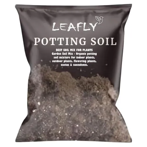 Image of Leafly Organic Fertilizer Potting Soil Mix Fertilizer for Plants (2 Kg)