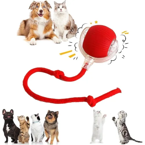 Image of LEAFZY Smart Rolling LED Pet Ball 